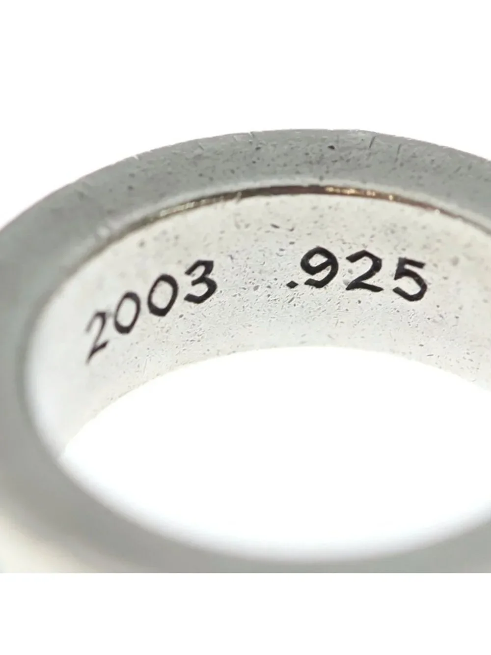 Chrome Hearts Spacer Forever Ring Silver